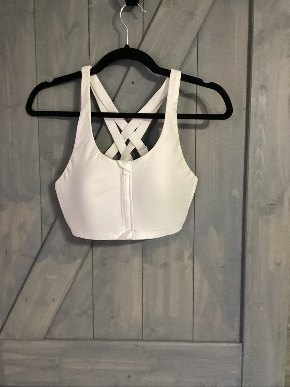 Lululemon Enlite Bra -Zip Front in White